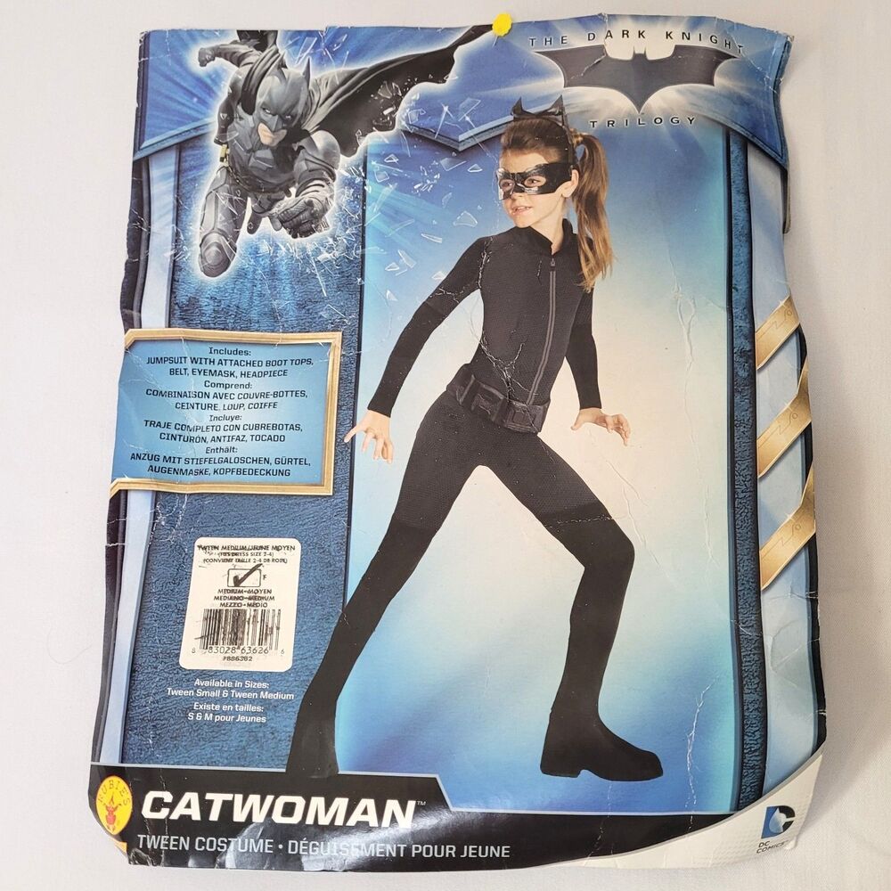 Rubies The Dark Knight Trilogy Catwoman Tween Costume